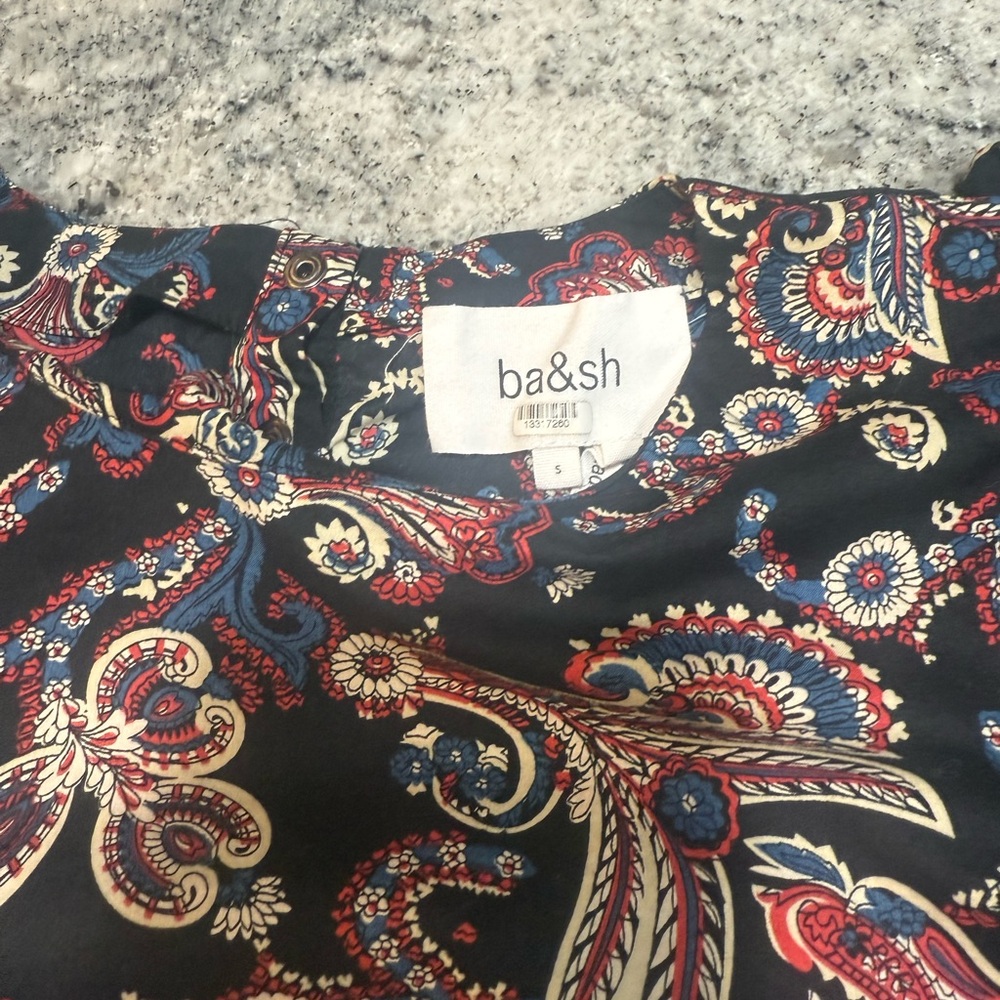 ba&sh Rym Blouse, Noir - Picture 8 of 12